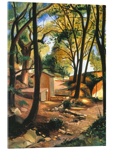 Acrylic print The Fountain of Olieres, 1930