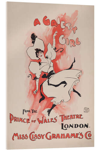 Acrylic print A Gaiety Girl, Prince of Wales' Theatre