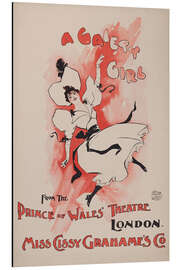 Aluminium print A Gaiety Girl, Prince of Wales' Theatre - Vintage Advertising Collection