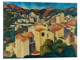 Alubild Ansicht von Cagnes (Vue de Cagnes) - André Derain