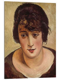 Tableau en plexi-alu Portrait d'une femme