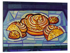 Magnettafel Stilleben mit Brot, 1952