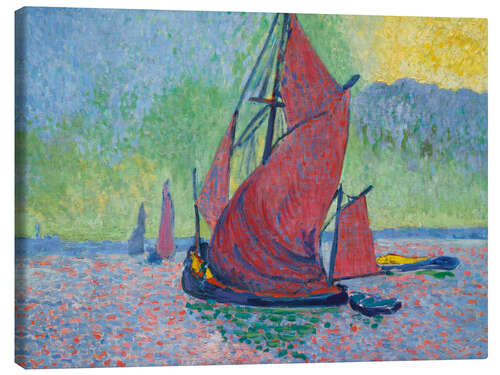 Canvas-taulu Red Sails, 1906