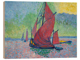 Holzbild Rote Segel, 1906 - André Derain
