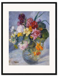 Stampa artistica con cornice Flower still life
