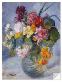 Självhäftande poster Flower still life