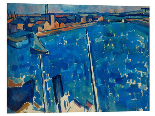 Bilde på skumplate Le Havre, 1906