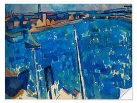 Muursticker Le Havre, 1906