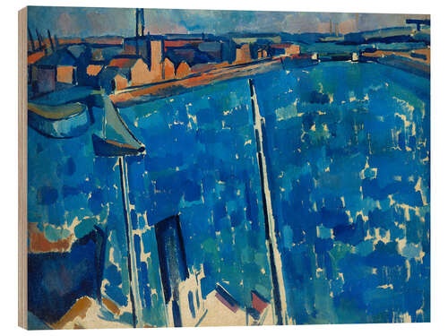 Wood print Le Havre, 1906