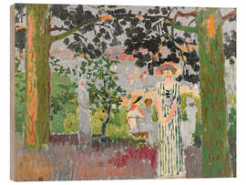 Wood print Summer