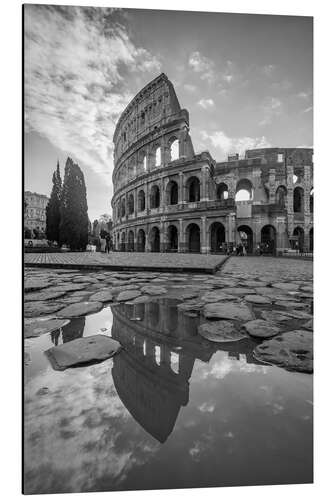 Alumiinitaulu Colosseum at sunrise, Rome, Italy