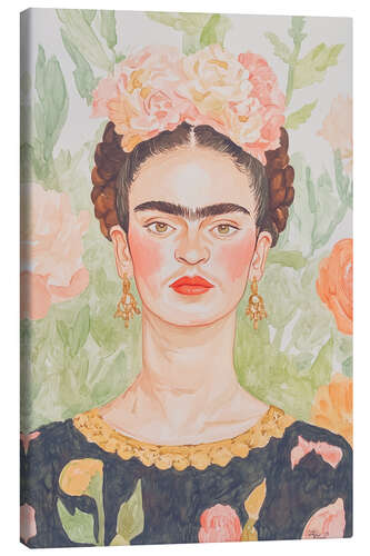 Lienzo Frida Portrait Painting