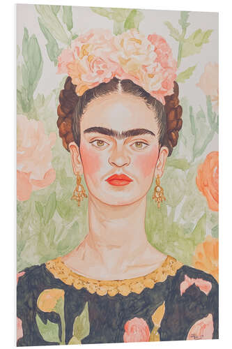 PVC-taulu Frida Portrait Painting