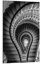 Aluminium print Vintage Staircase - Matteo Colombo
