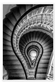 Wall print Vintage Staircase - Matteo Colombo
