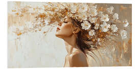 Hartschaumbild Frühling in meinen Gedanken