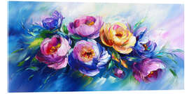 Tableau en verre acrylique The Poetry of Pastels - DejaReve