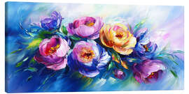 Canvas print The Poetry of Pastels - DejaReve