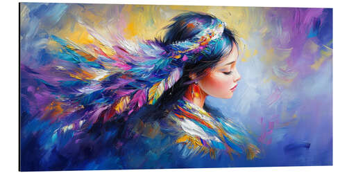 Obraz na aluminium Celestial Plumage