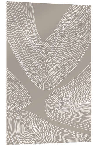 Cuadro de metacrilato Minimalist Wave Pattern