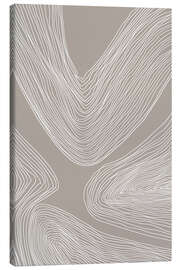Quadro em tela Minimalist Wave Pattern