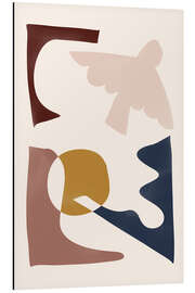 Magnettafel Abstrakte Schnittmuster