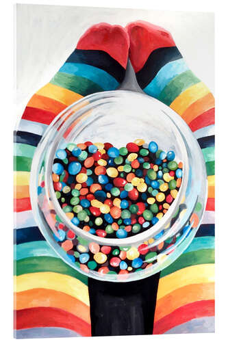 Cuadro de metacrilato Rainbow Childhood