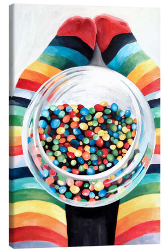 Canvas print Rainbow Childhood