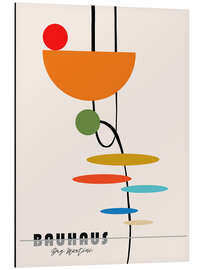 Aluminium print Bauhaus Dry Martini - CatsAndDotz