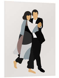 Hartschaumbild Pulp Fiction Twist of Fate