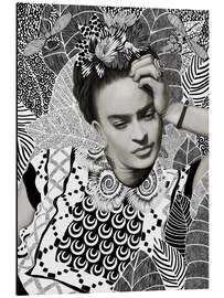 Magnettafel Silence of Her Sombras - CatsAndDotz