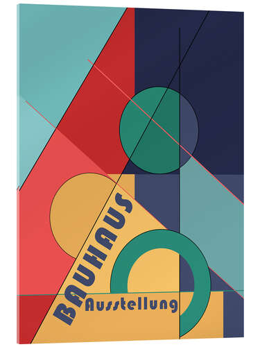 Akrylbillede Bauhaus Rythms