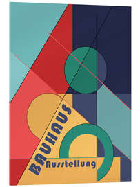 Stampa su vetro acrilico Bauhaus Rythms