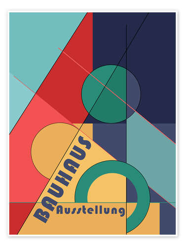 Poster Bauhaus Rythms