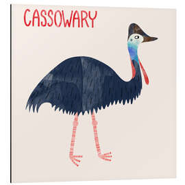 Magnettafel Cassowary