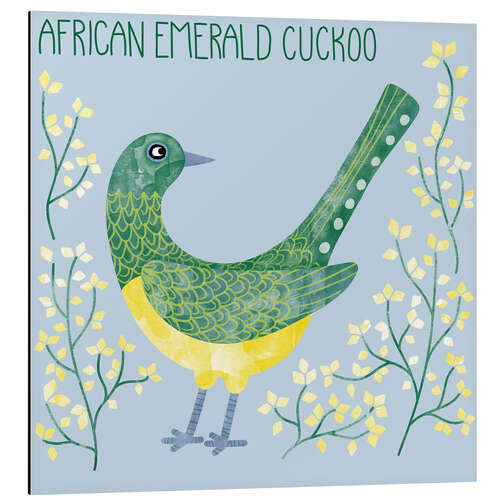 Obraz na aluminium African Emerald Cuckoo