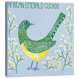 Canvas print African Emerald Cuckoo - Nic Squirrell