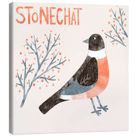 Quadro em tela Stonechat - Nic Squirrell