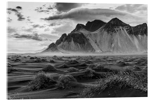 Quadro em acrílico Stokksnes Beach in Iceland