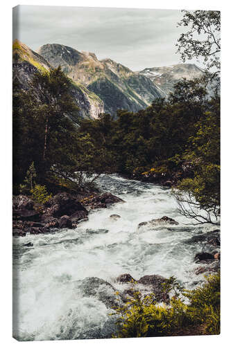 Canvastavla River in Norway