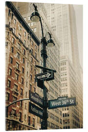 Quadro em acrílico Fashion Avenue, New York - Pascal Deckarm