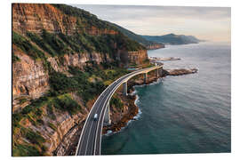 Aluminium print Coastal highway, Australia - Matteo Colombo