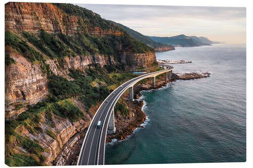 Leinwandbild Küstenautobahn, Australien