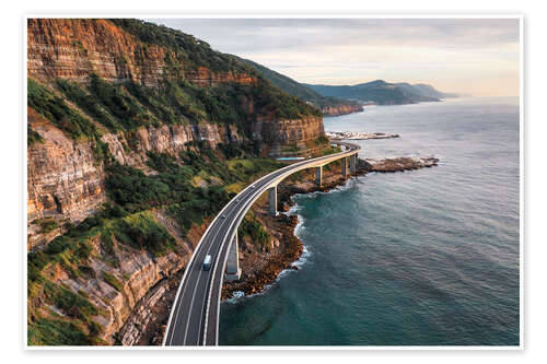 Poster Küstenautobahn, Australien