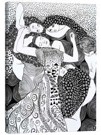 Tableau sur toile The Virgin - CatsAndDotz