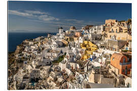 Gallery Print Oia auf der Insel Santorin, Griechenland