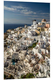 Tableau en PVC Island of Santorini, Greece
