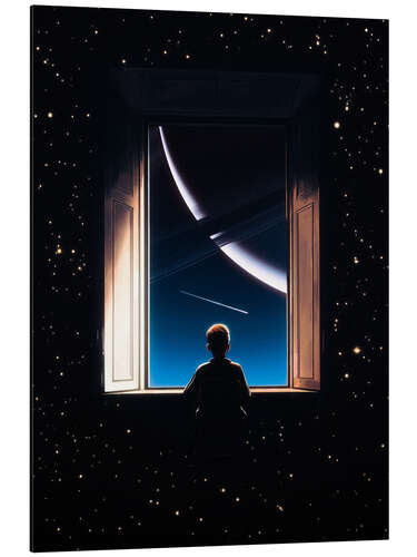 Quadro em alumínio Cosmic Wonder