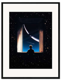 Gerahmter Kunstdruck Kosmisches Wunder