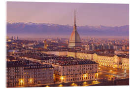 Acrylglasbild Ausblick auf Turin - Patrick Lohmüller